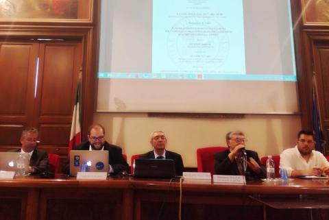 Un momento del convegno al dipartimento di Scienze politiche e sociali