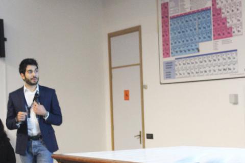 Il dottorando Giuseppe Floresta