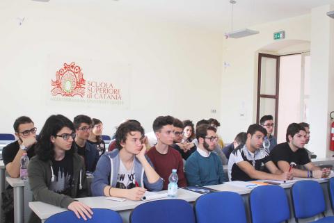 Gli studenti che hanno partecipato allo stage
