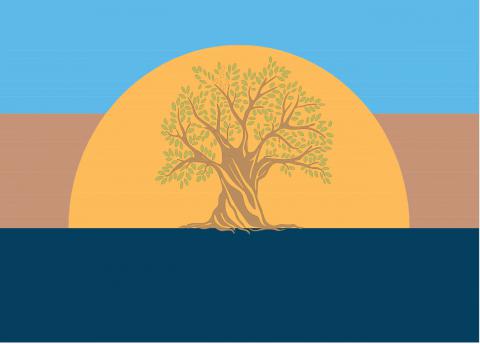 la bandiera del mediterraneo