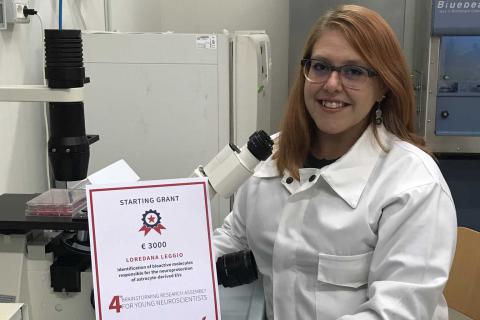 La ricercatrice Loredana Leggio