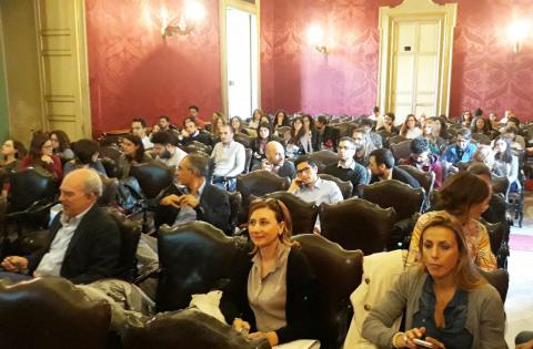 Il pubblico intervenuto all'inaugurazione dei PhD Days