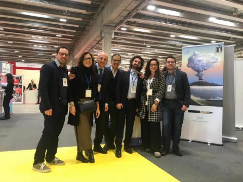 Il team di SIMA e ECLAT e la delegazione Unict