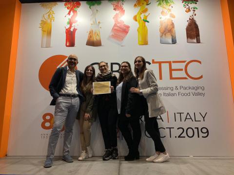 foto con il premio