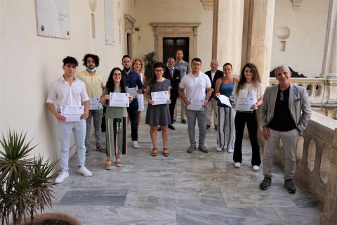 Gli studenti premiati