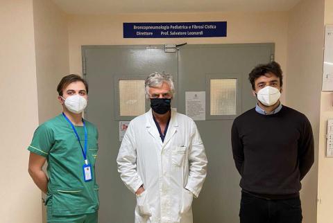 Nelle foto da sinistra Giuseppe Fabio Parisi, Salvatore Leonardi e Ignazio Barbagallo