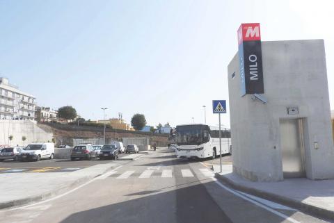 Stazione metro "Milo"