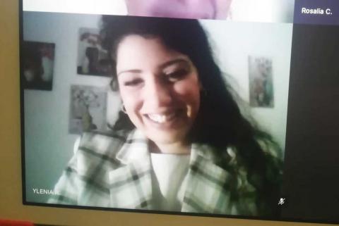 La studentessa Ylenia Rapisarda