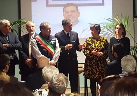 un momento della cerimonia