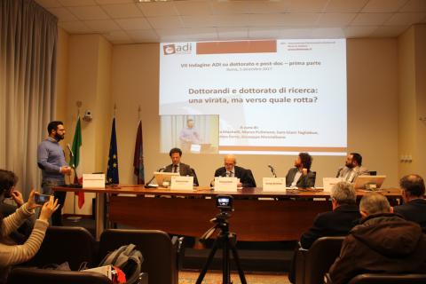 La presentazione dell'indagine nazionale sul dottorato