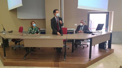 Aula multimediale del Dipartimento di Scienze politiche e sociali