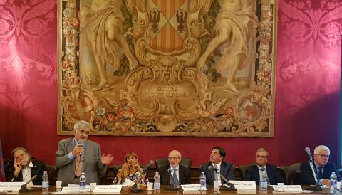 Il tavolo dei relatori