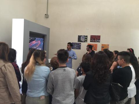 un momento del laboratorio