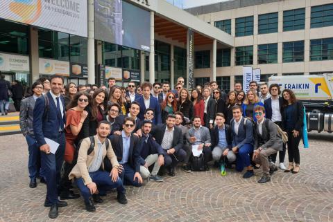 Studenti etnei a Ecomondo 2019