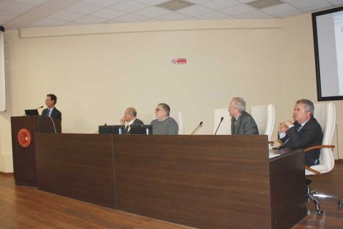 L'intervento del rettore Francesco Priolo