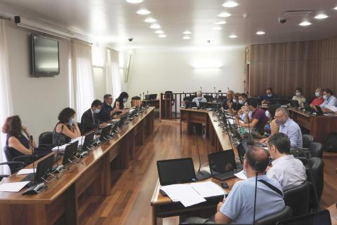 un momento dei lavori