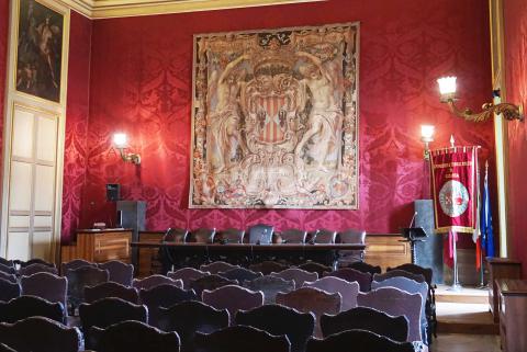 Aula magna del Palazzo centrale dell'Università di Catania