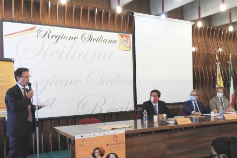 L'intervento del rettore Francesco Priolo