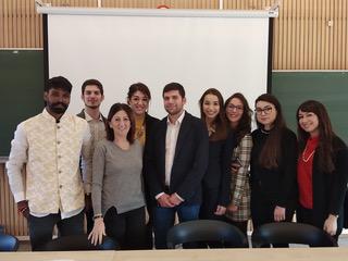 gli studenti del laboratorio