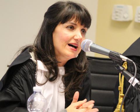 La prof.ssa Marina Paino