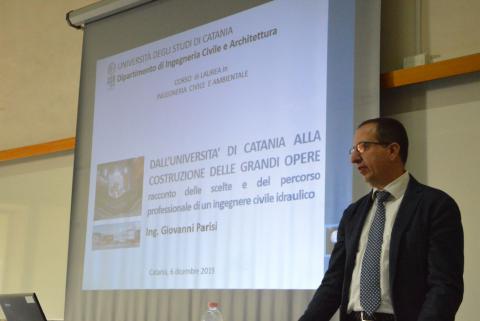 l'ing parisi al dicar