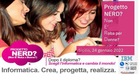 La locandina di presentazione del progetto NERD?