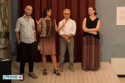 Un momento dell'inaugurazione