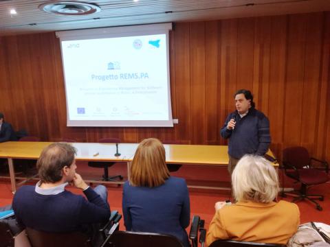 un momento della presentazione