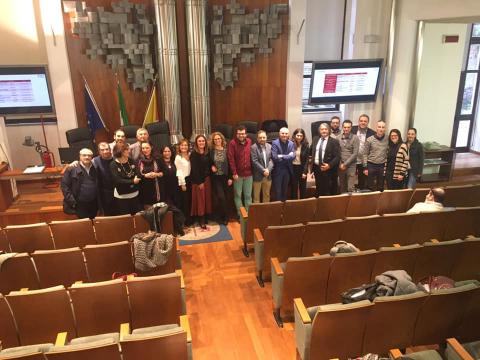foto di gruppo per i partecipanti al workshop