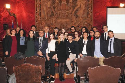 un momento della premiazione