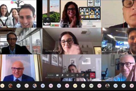 Un momento della finale