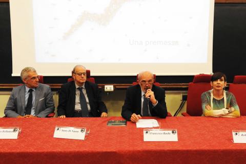 Il tavolo: Bellantoni, Di Nuovo, Basile, Piazza