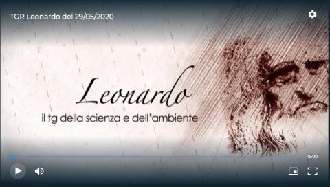 La copertina del Tg Leonardo
