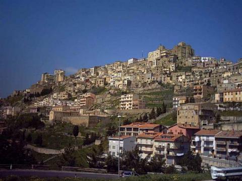 Il centro storico di Troina