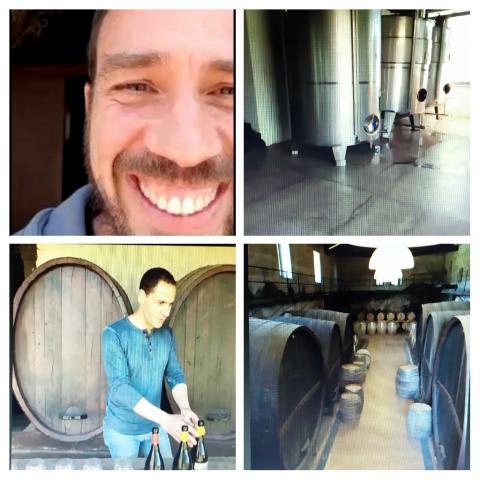 un momento della visita