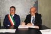 Rettore Basile firma la convenzione